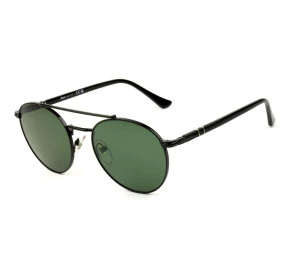 Óculos Persol Masculino Preto Redondo 1011-S 1078/31 54mm 