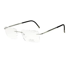 Óculos Silhouette Flutuante Banhado a Ouro 23k Prata Titanium 5470 60 6052 54