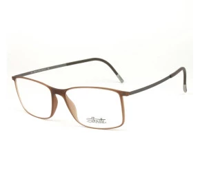 Óculos Silhouette Masculino Marrom Titanium SPX 2902 60 6108 55