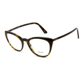 Prada VPR07V Turtle 2AU-1O1 53mm - Óculos de Grau
