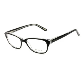 Ralph Lauren RA7020 Preto Brilho/Transparente 541 52mm - Óculos de Grau