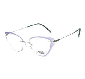 Silhouette 5500 GU - Roxo/Cinza 7200 52mm - Óculos de Grau