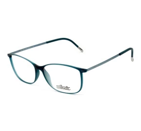 Silhouette SPX 1572 - Verde Fosco 40 6056 52mm - Óculos de Grau