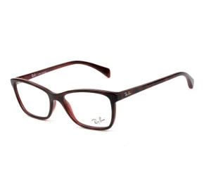 Ray Ban RB7108L Turtle/Vinho 5695 53mm - Óculos de Grau