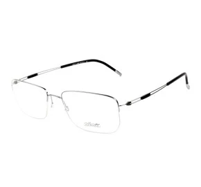 Silhouette 5279 Prata/Preto 10 6060 56mm - Óculos de Grau