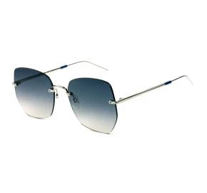 Tommy Hilfiger TH1667/S - Azul Degradê/Prata KUFI4 57mm - Óculos de Sol