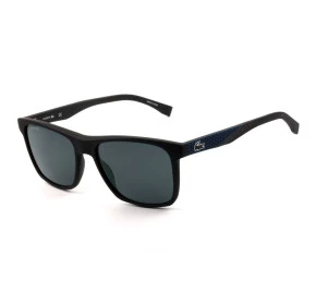 Lacoste L900S - Preto/Cinza 001 56mm - Óculos de Sol