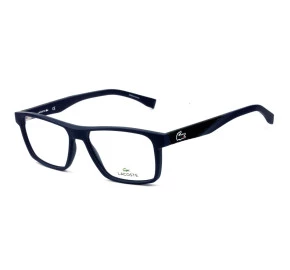 Lacoste L2843 - Azul Fosco/Preto 424 56mm - Óculos de Grau