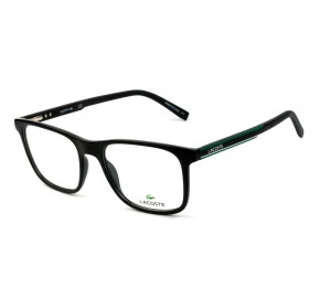 Lacoste L2848 - Preto Brilhante 001 53mm - Óculos de Grau