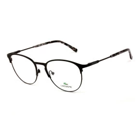 Lacoste L2251 - Preto Fosco 001 52mm - Óculos de Grau
