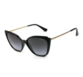 Vogue VO5266-SL Preto/Cinza Degradê W44/11 57mm - Óculos de Sol