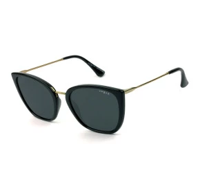 Vogue VO5303SL Preto/Cinza W44/87 55mm - Óculos de Sol