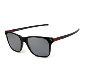 Oakley Satin Black OO9451 - Preto Fosco/Cinza Prizm Semi-Espelhado 55mm - Óculos de Sol