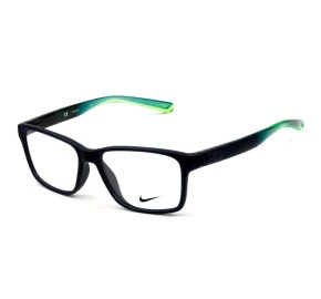 Nike 7091 Azul Fosco/Verde 413 54mm - Óculos de Grau