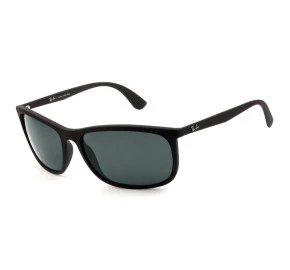 Ray Ban RB4328L Preto Fosco/Cinza 601S87 63mm- Óculos de Sol
