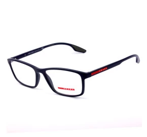 Prada Linea Rossa VPS04M Azul Fosco TWY-1O1 56mm - Óculos de Grau