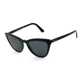 Prada SPR01V Preto/Cinza 1AB-5S0 56mm - Òculos de Sol