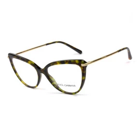 Dolce & Gabbana DG3295 Turtle 502 55mm - Óculos de Grau