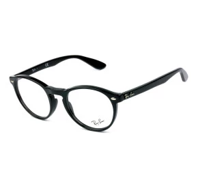 Ray Ban RB5283 Preto Redondo 2000 51mm - Óculos de Grau