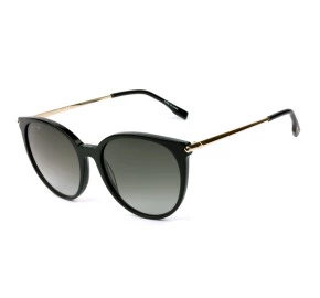 Lacoste L928S Preto/Cinza Degradê 001 56mm - Óculos de Sol