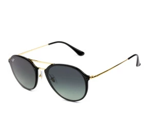 Ray Ban Blaze RB4292-N Preto/Cinza Degradê 601/11 61mm - Óculos de Sol