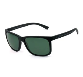 Armani Exchange AX4041SL Preto Fosco/G15 Polarizado 80789A 58mm - Óculos de Sol 