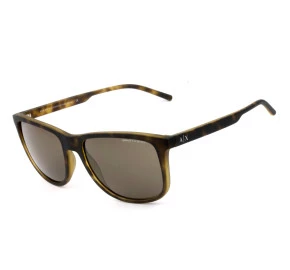 Armani Exchange AX4070S Turtle/Marrom 802973 57mm - Óculos de Sol
