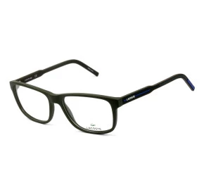 Lacoste L2866 Verde Escuro 315 56mm - Óculos de Grau