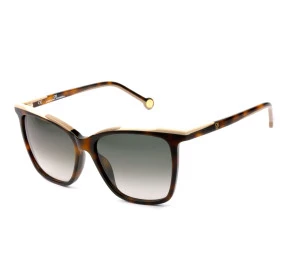 Carolina Herrera SHE826 Turtle/Cinza Degradê 01AY 55mm - Óculos de Sol