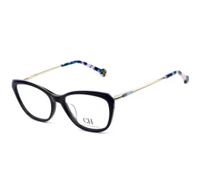 Carolina Herrera VHE854 Azul Marinho 09AG 53mm - Óculos de Grau
