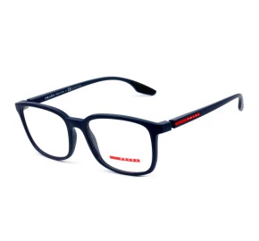 Prada Linea Rossa VPS05M Azul Fosco TFY-1O1 55mm - Óculos de Grau
