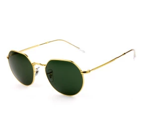Ray Ban Jack RB3565 Dourado/G15 9196/31 53mm - Óculos de Sol