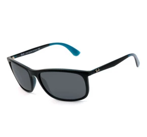 Ray Ban RB4328L Preto Fosco/Cinza Polarizado 6504/XY 63mm - Óculos de Sol