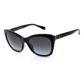Ralph Lauren RL8192 Preto/Cinza Degradê 5001/8G 56mm - Óculos de Sol