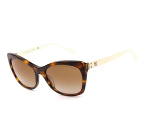 Ralph Lauren RL8192 Turtle/Marrom Degradê 5007/13 56mm - Óculos de Sol