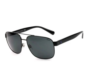 Polo Ralph Lauren PH3130 Preto/Cinza 9003/87 59mm - Óculos de Sol