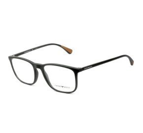Emporio Armani EA3177 Cinza Fosco 5437 55mm - Óculos de Grau 