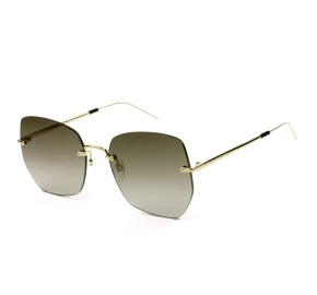 Tommy Hilfiger TH1667/S Dourado/Marrom Degradê 01EHA 57mm - Óculos de Sol
