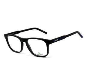 Lacoste L2865 Preto Fosco 004 53mm - Óculos de Grau