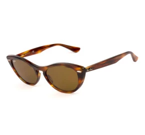 Ray Ban Nina RB4314 Turtle/Marrom 954/33 54mm - Óculos de Sol