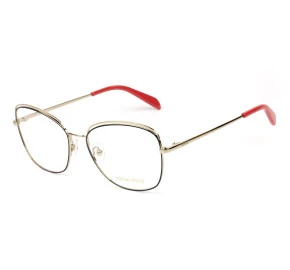 Emilio Pucci EP 5167 Dourado/Verde/ 089 56mm - Óculos de Grau