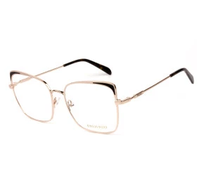 Emilio Pucci EP 5125 Dourado/Preto 028 55mm - Óculos de Grau