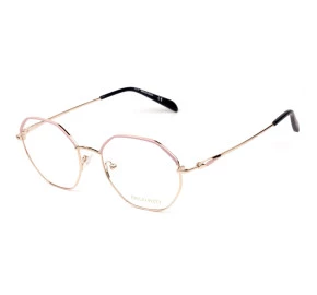Emilio Pucci EP 5169 Rosa/Dourado 028 54mm - Óculos de Grau