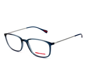 Prada Linea Rossa VPS03H Azul Translucido CZH-1O1 55mm - Óculos de Grau