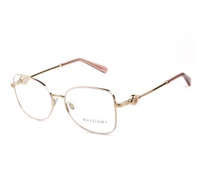 Bvlgari 2227 Rose/Dourado 2062 54mm - Óculos de Grau
