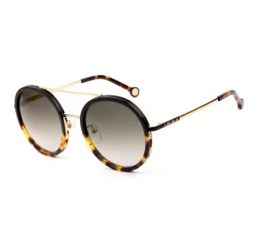 Carolina Herrera SHE121 Preto/Turtle/Cinza Degradê 0302 52mm -  Óculos de Sol