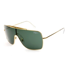Ray Ban Wings II RB3697 Dourado/G15 905071 35mm - Óculos de Sol