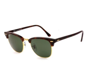 Ray Ban Clubmaster RB3016L Turtle/G15 W0366 51mm - Óculos de Sol