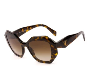 Prada SPR16W Turtle/Marrom Degradê 2AU-6S1 53mm - Óculos de Sol