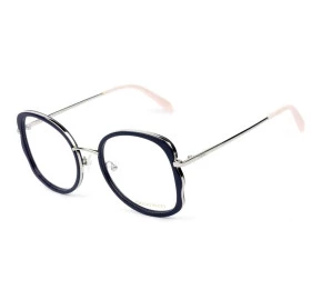 Emilio Pucci EP5181 Azul Marinho 092 52mm - Óculos de Grau